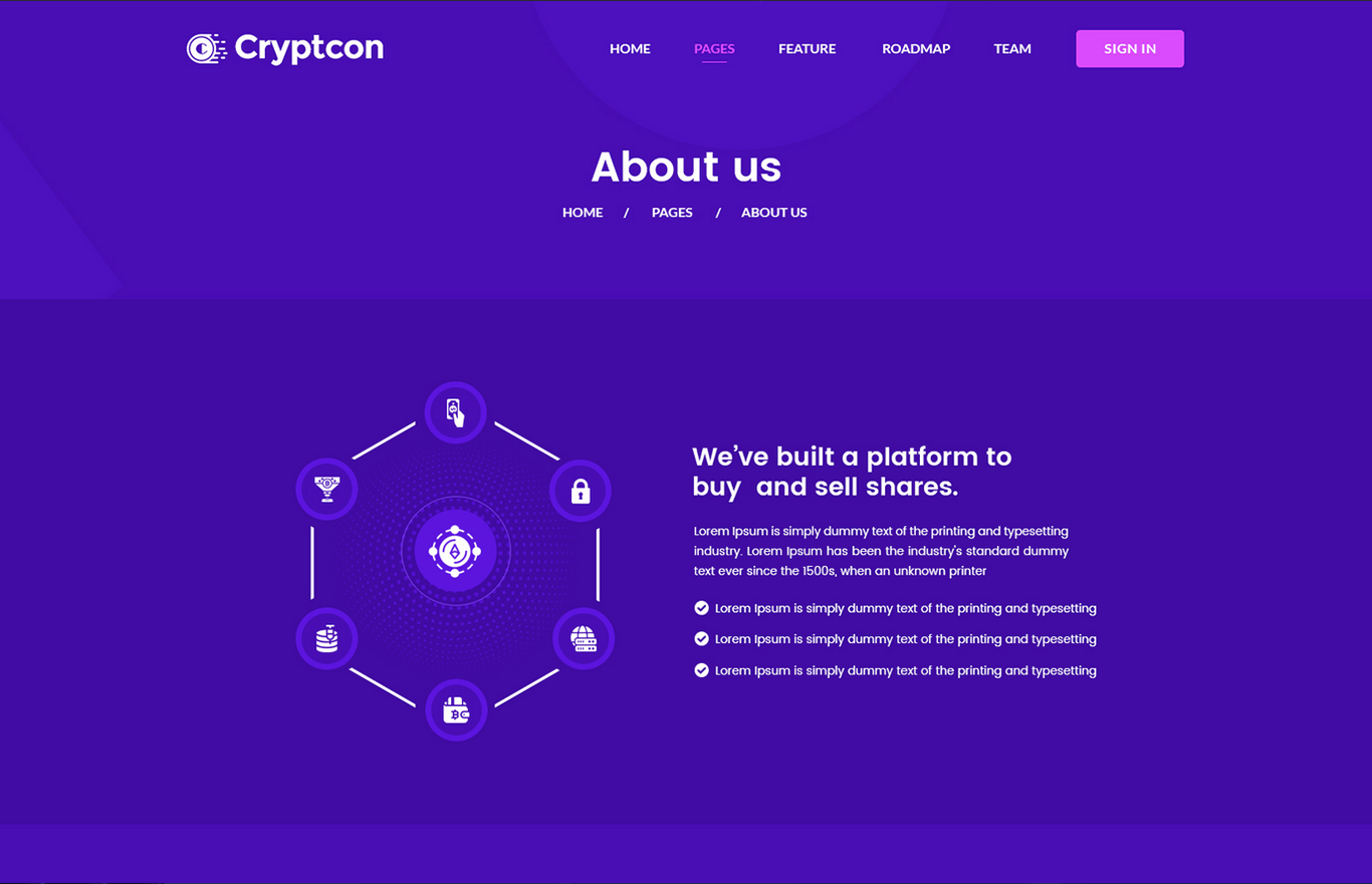 Crypto Currency WordPress Theme - Modern & Secure Designs